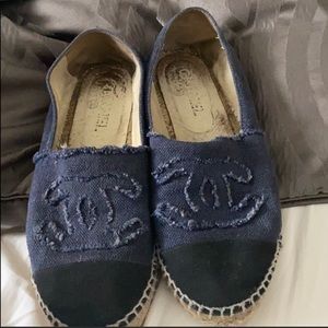 Authentic Chanel Espadrilles size 39